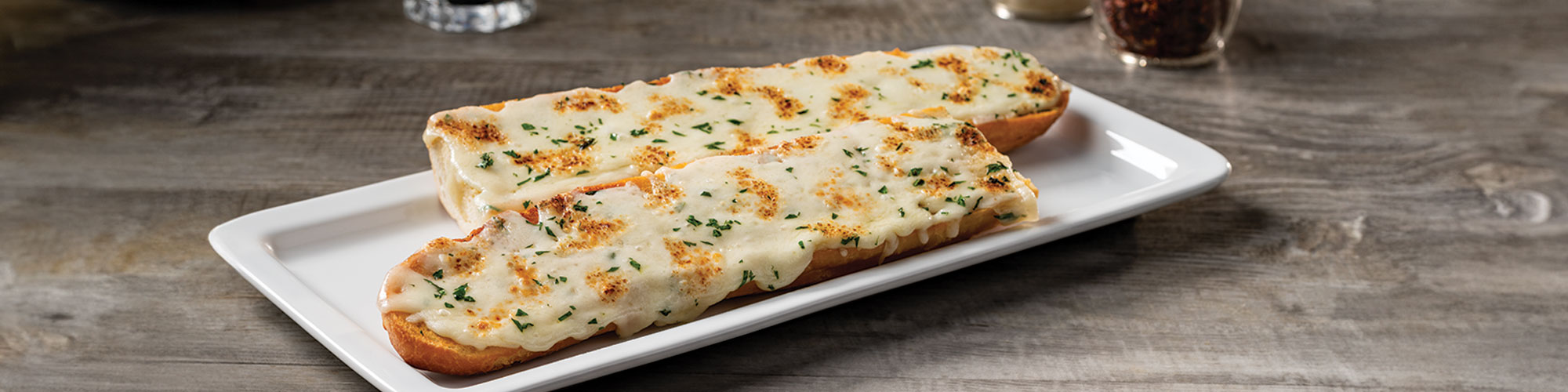 Cheesy garlic bread
